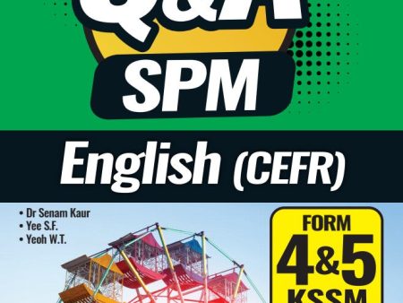 Q&A SPM English (CEFR) F4&5 KSSM Sale