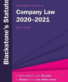 Blackstone`s Statutes On Company Law 2020-21, 24Ed Online now