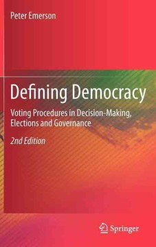 Defining Democracy Supply