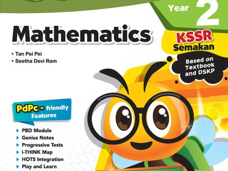 GENIUS PBD KSSR 2023 Mathematics Yr 2 ( Eng Version ) For Sale