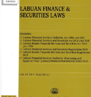 Labuan Finance & Securities Laws (20 May 2011) For Sale