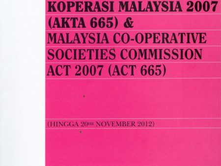 Akta Suruhanjaya Koperasi Malaysia 2007 Online Sale