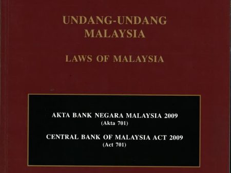 Akta Bank Negara Malaysia 2009 (Akta 701) Sale