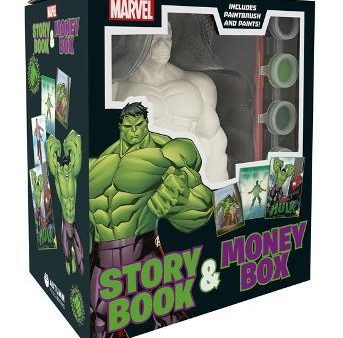 Marvel Hulk Storybook & Money Box Online now