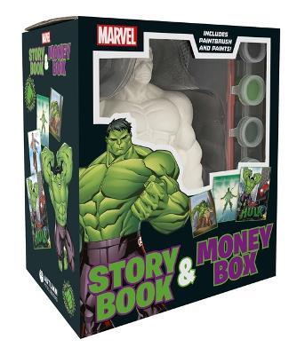 Marvel Hulk Storybook & Money Box Online now