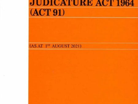 Courts Of Judicature Act 1964(Act 91) As At 1 8 21 Fashion