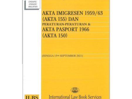 Akta Imigresen 1959 63 (Akta 155) & Akta Pasport 1966 (Akta Online Hot Sale