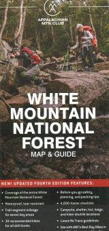 AMC White Mountain National Forest Map & Guide on Sale